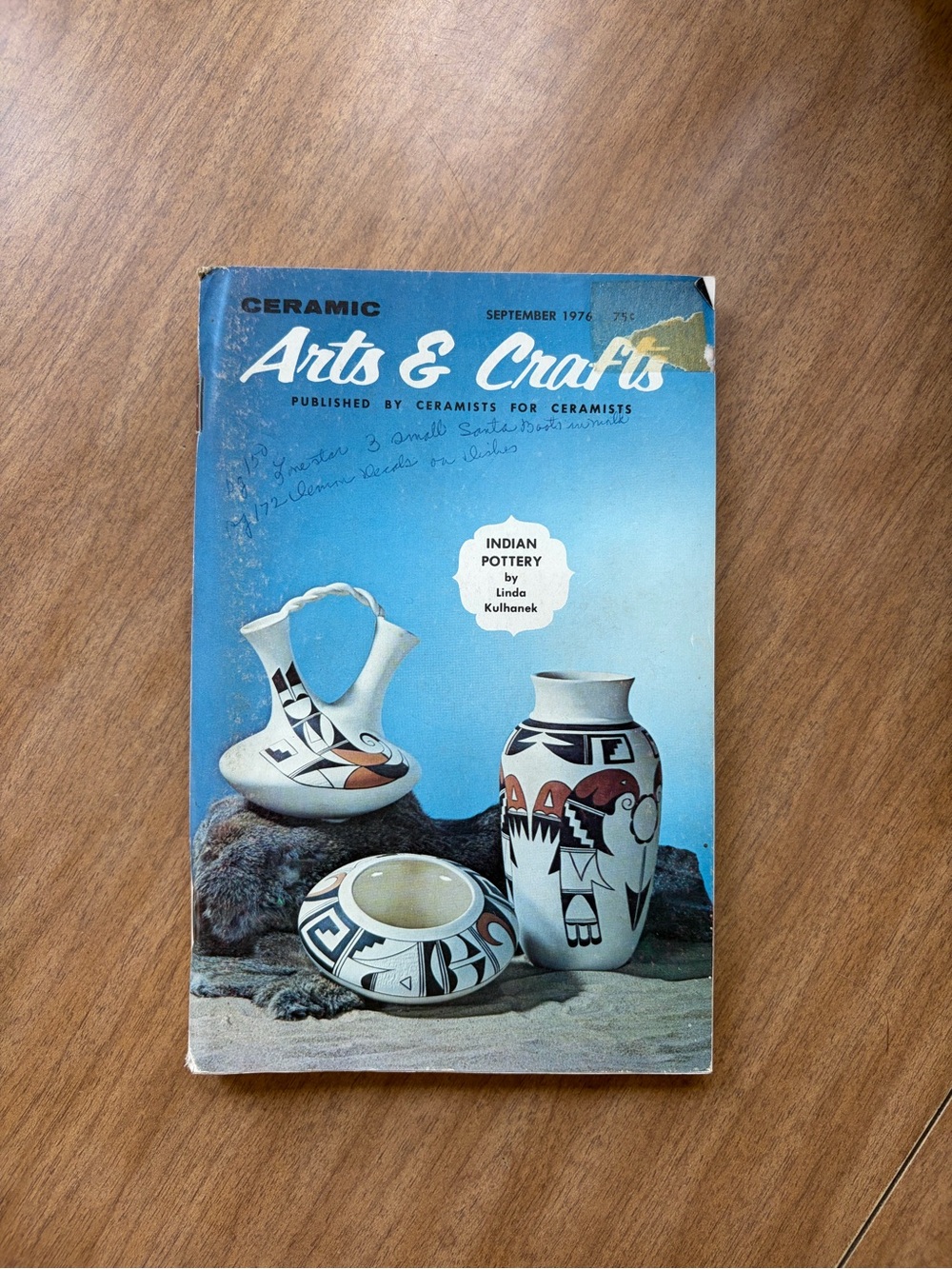 September 1976 Issue of Ceramic Arts & Crafts Magazine, Volume 22, Number 1